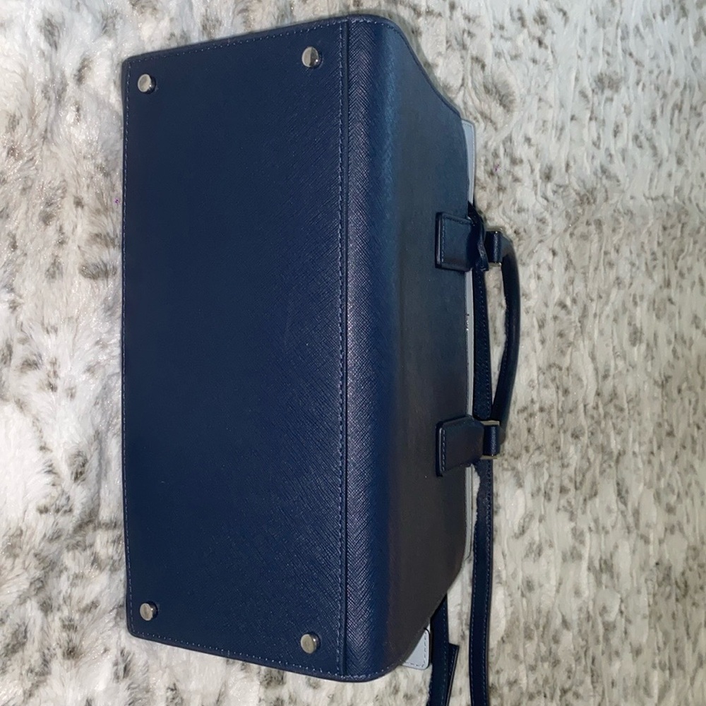 Kate Spade Blue Purse Satchel NWOT - Picture 9 of 14